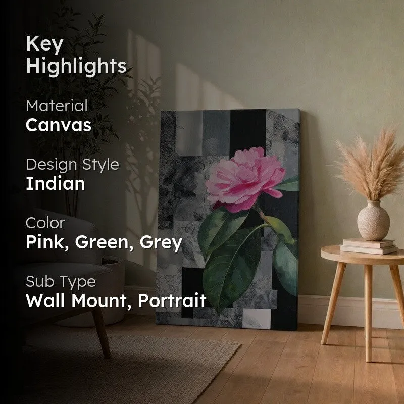 Blossora Flower Canvas Wall Art media 2