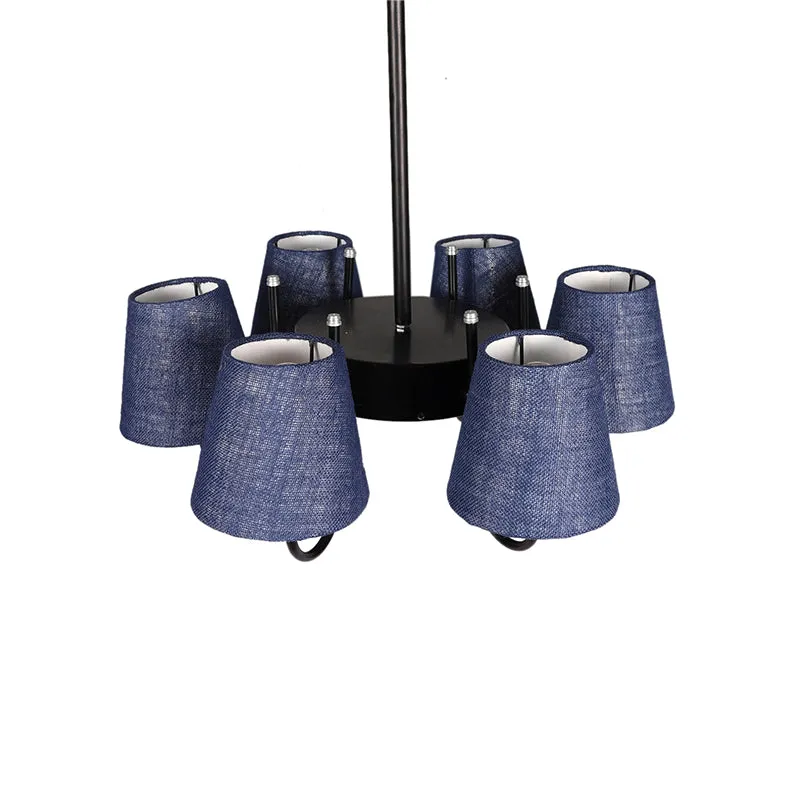 Viya Conical Ceiling Lamp - Blue media 3