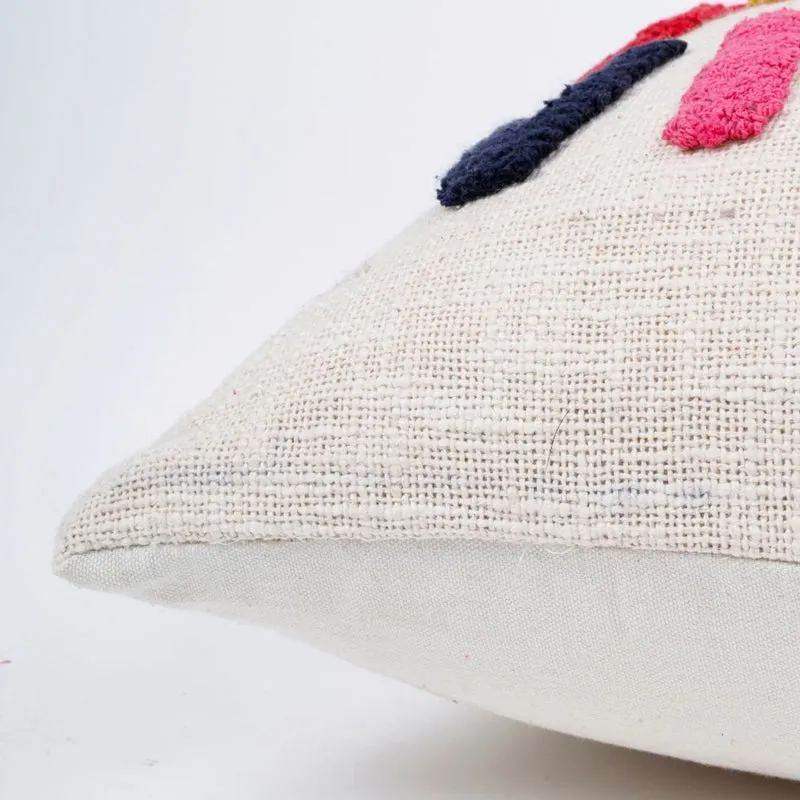 Good Vibes Tufted Cushion Cover Set - Set Of Two media 8