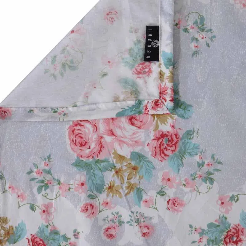 Le Bouquet Printed Bedsheet - 150 GSM media 6