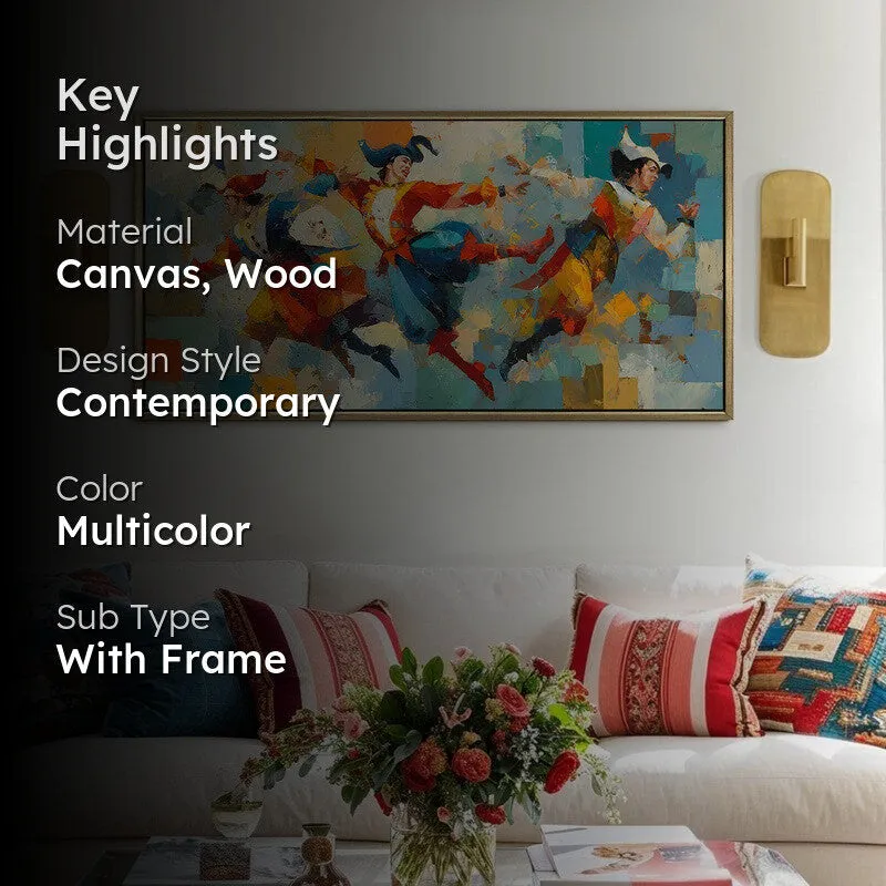 Festivo Canvas Wall Painting With Frame media 2
