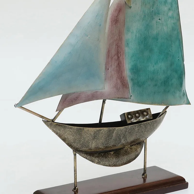 Watercolor Yacht Showpiece media 4