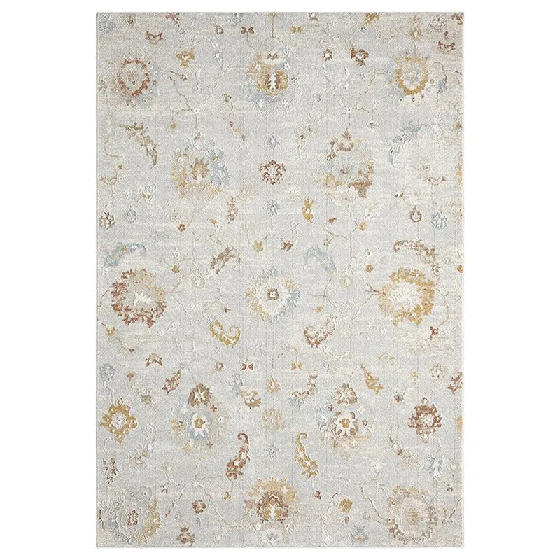 Nadiya Ethnic Carpet - Grey & Brown media 1