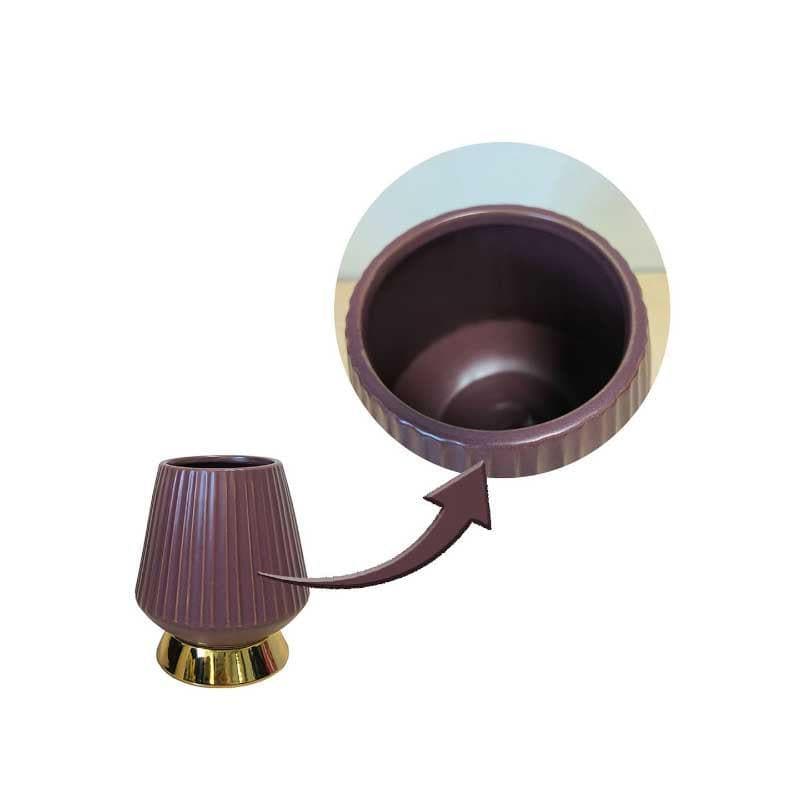 Funky Frill Vase - Brown media 4