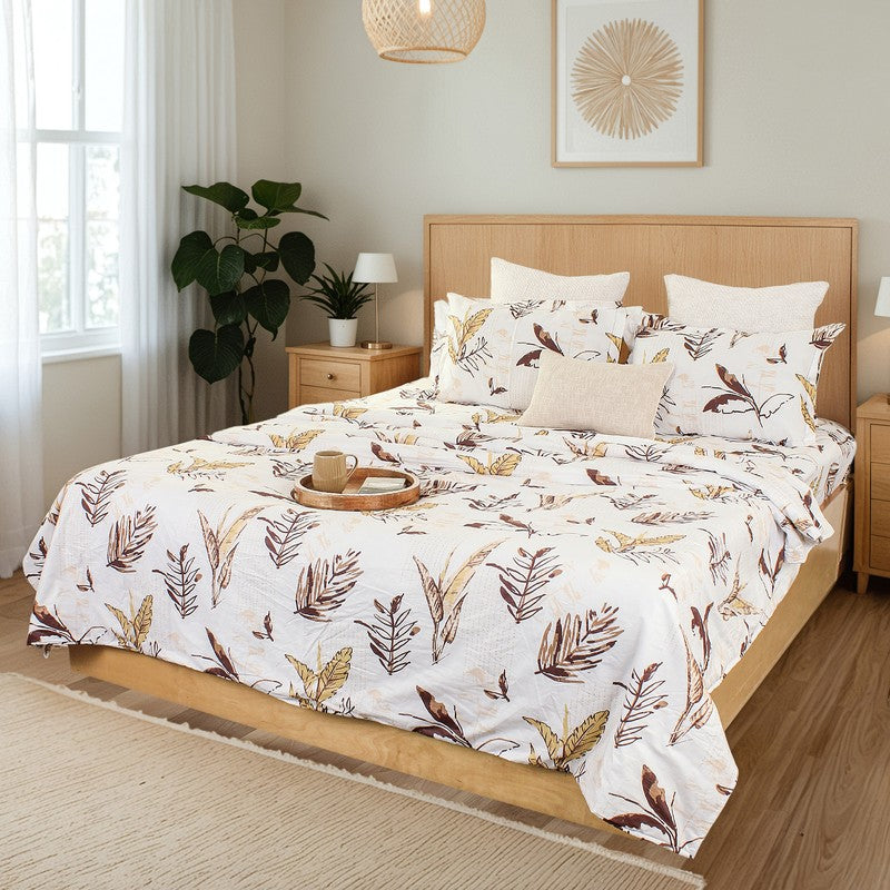 Vanam Duvet Cover - Brown image 6