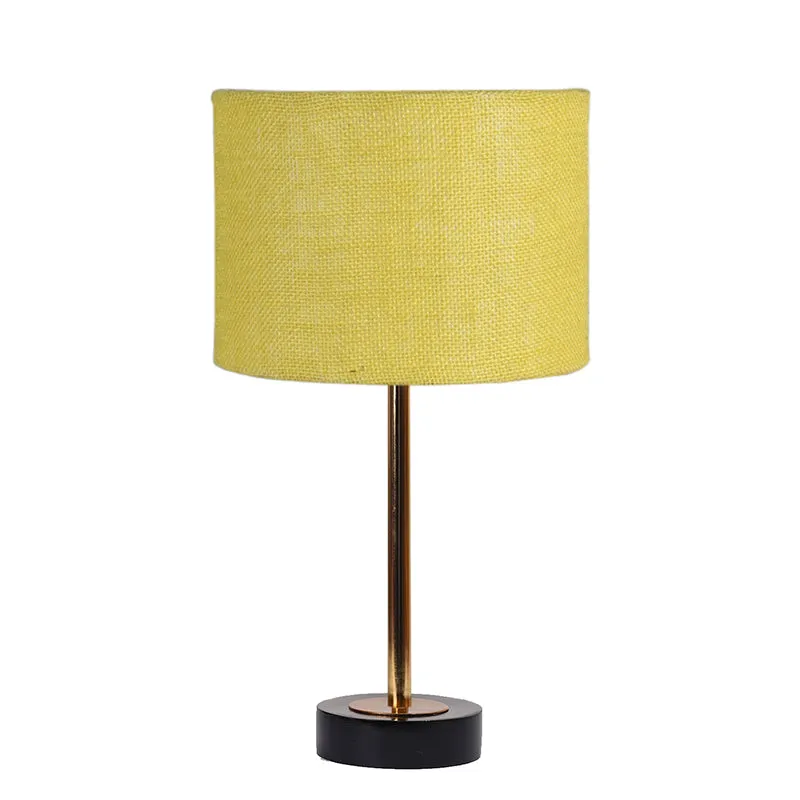 Sienna I Rodin Wooden Table Lamp - Yellow,Gold,Black media 4