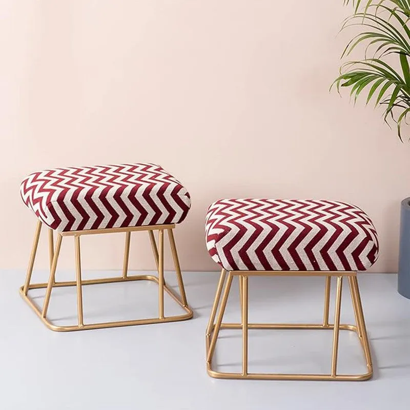 Maja Metallic Stool - Set Of Two media 1