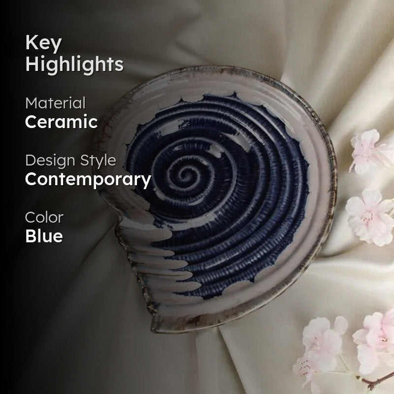 Halmi Spirno Handmade Ceramic Platter media 2