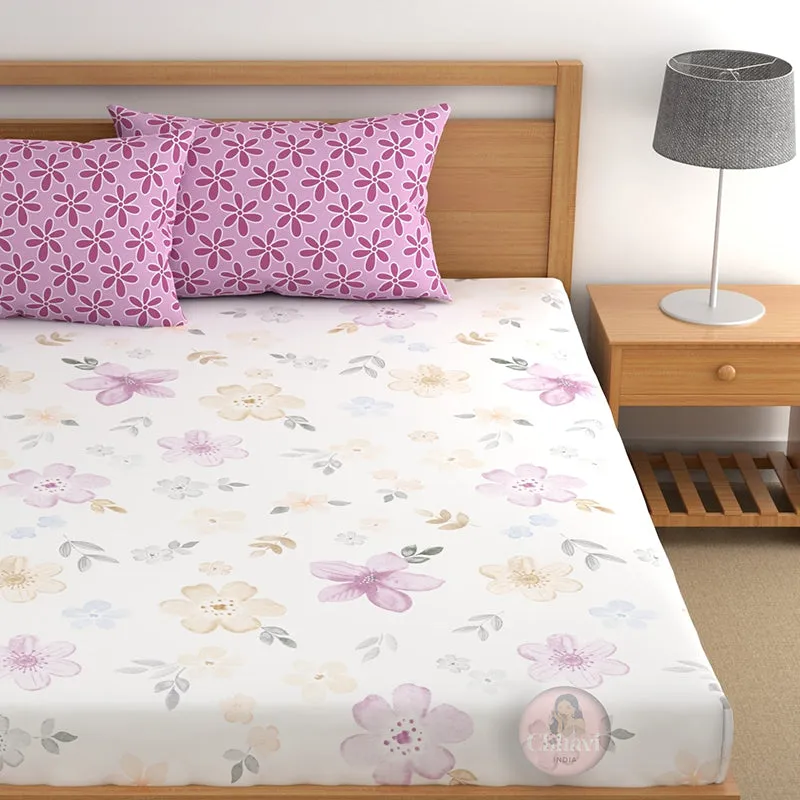 Brittany I Fitted Microfiber Microfiber Bedsheet - 150 GSM media 4