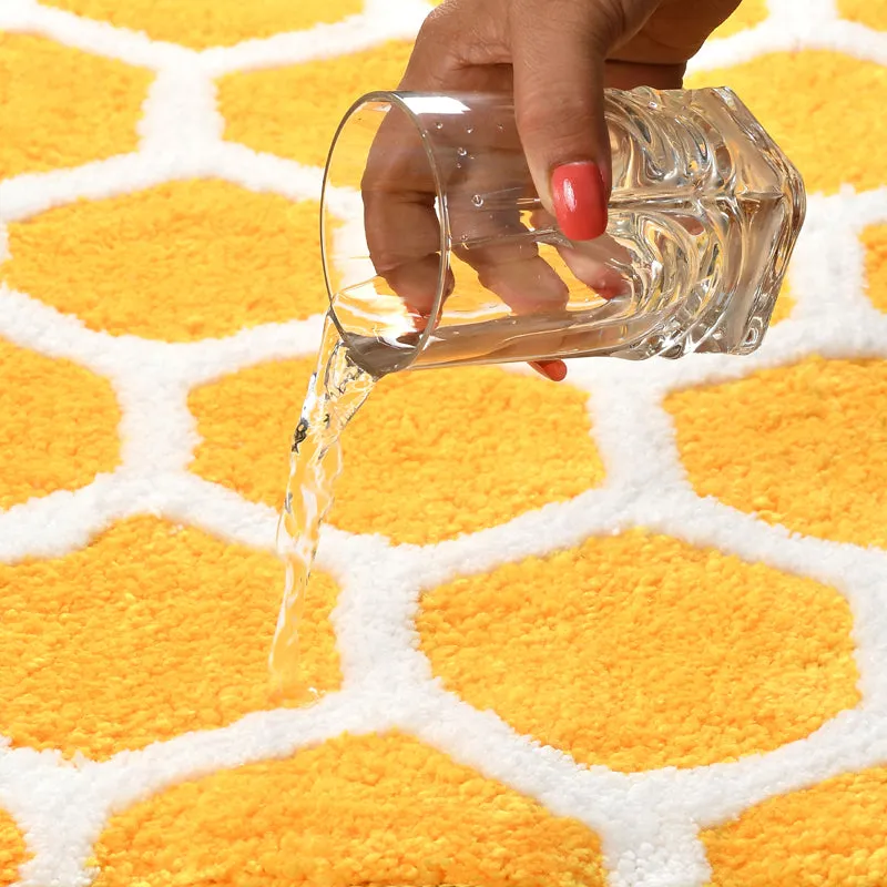 Trevona Cotton Bath Mat - Yellow media 7