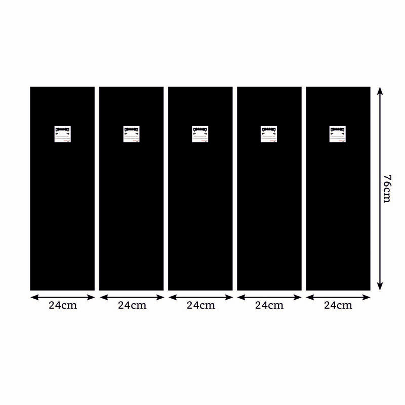 Horse Stride Wall Painting - Set Of Five media 9