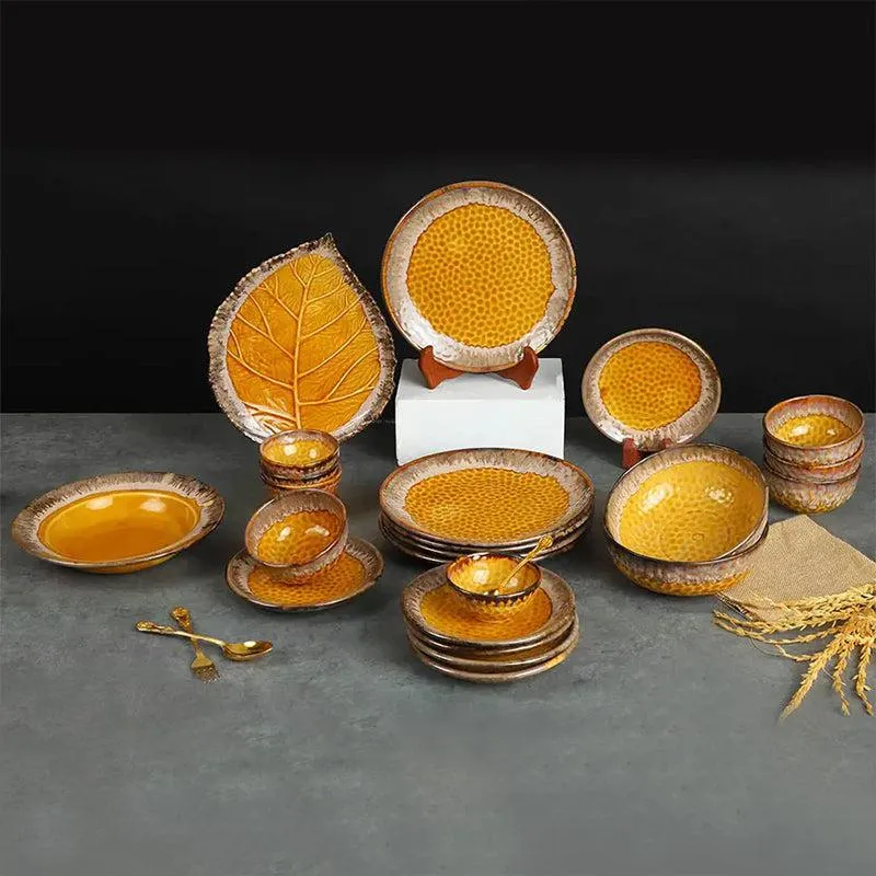 Bubbly Bliss Handmade Dinner Set - 8 Piece Set media 4