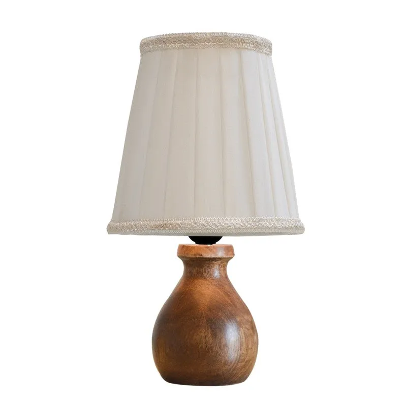SolidMuse Wooden Table Lamp media 5