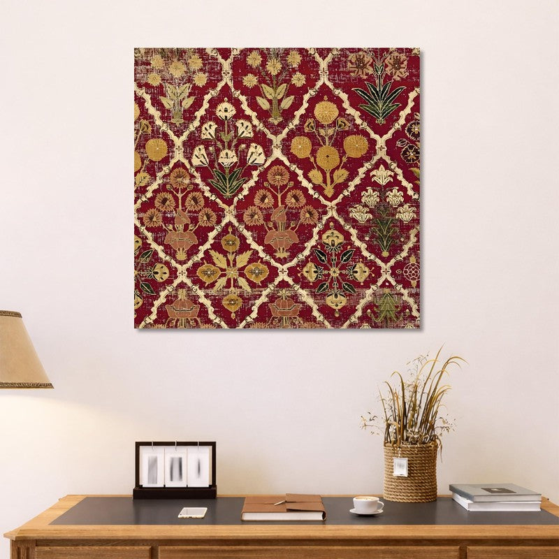 Desi Motif Canvas Wall Art media 3
