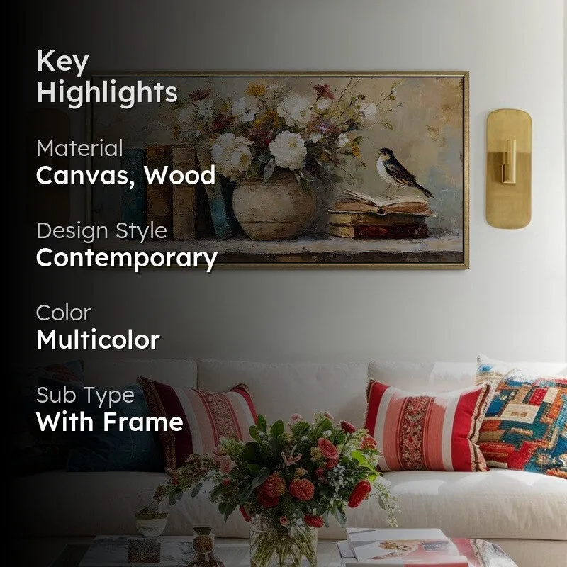 Featherlight Canvas Wall Painting With Frame media 2