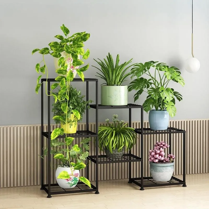 Sylavan Tier Metal Planter Stand media 1