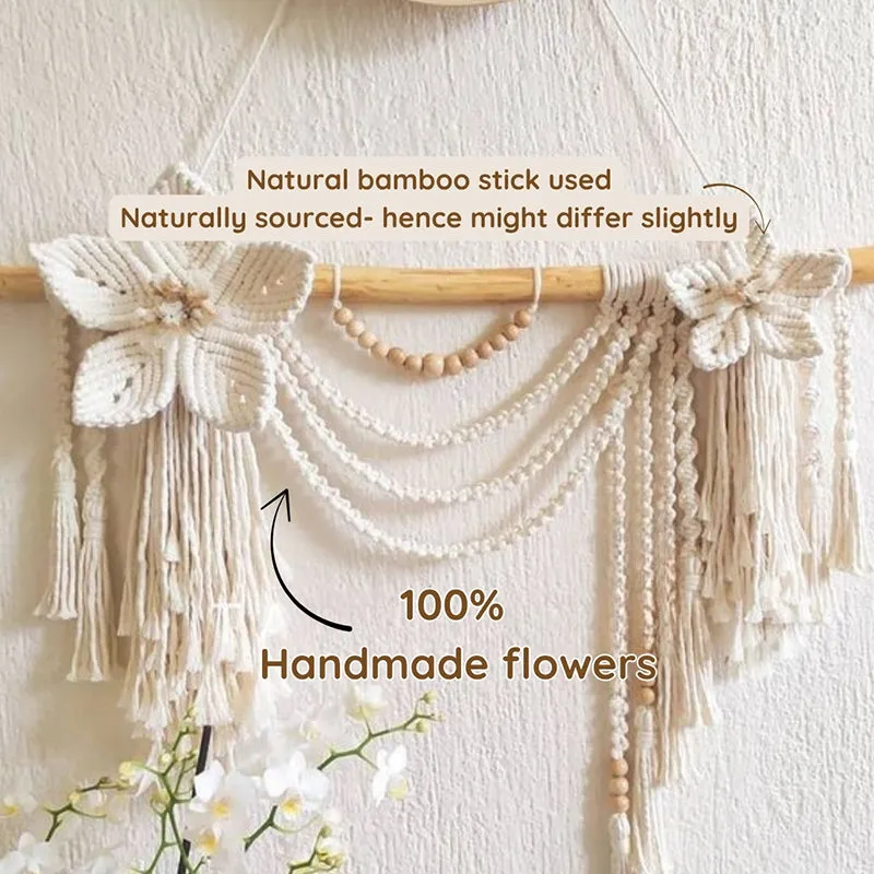 Boheime Buds I Macrame Cotton Wall Accent media 3