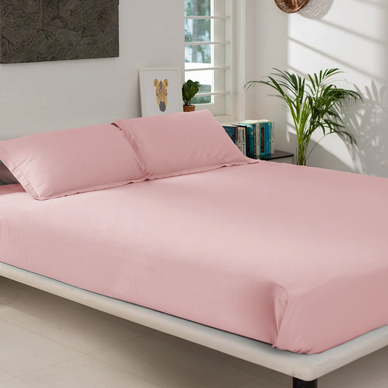 Maison Cotton Duvet Cover (Cameo Rose) - 400 TC media 4