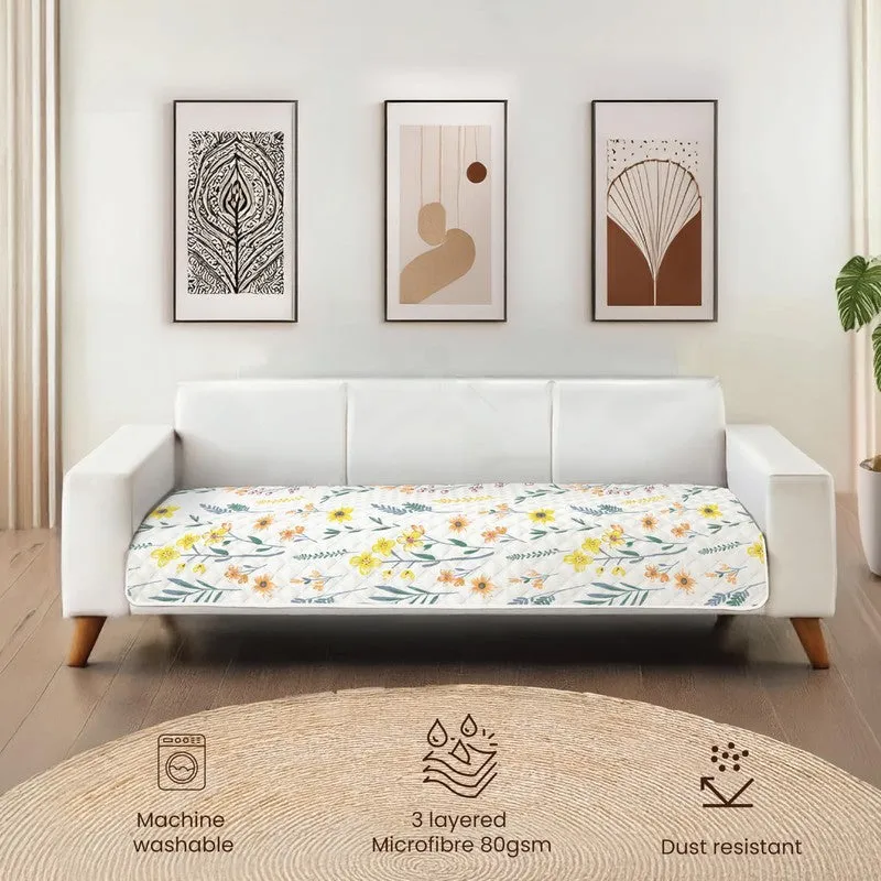 Urban Space Floral Sofa Cover media 7