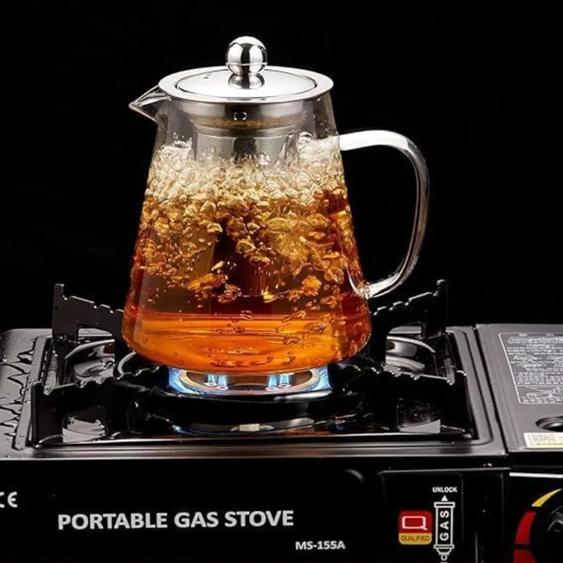 Klaris Heat-Resistant Glass Kettle with Infuser - 750 mL media 5