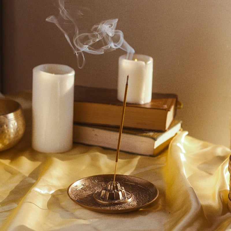 Bela Brass Incense Holder media 7