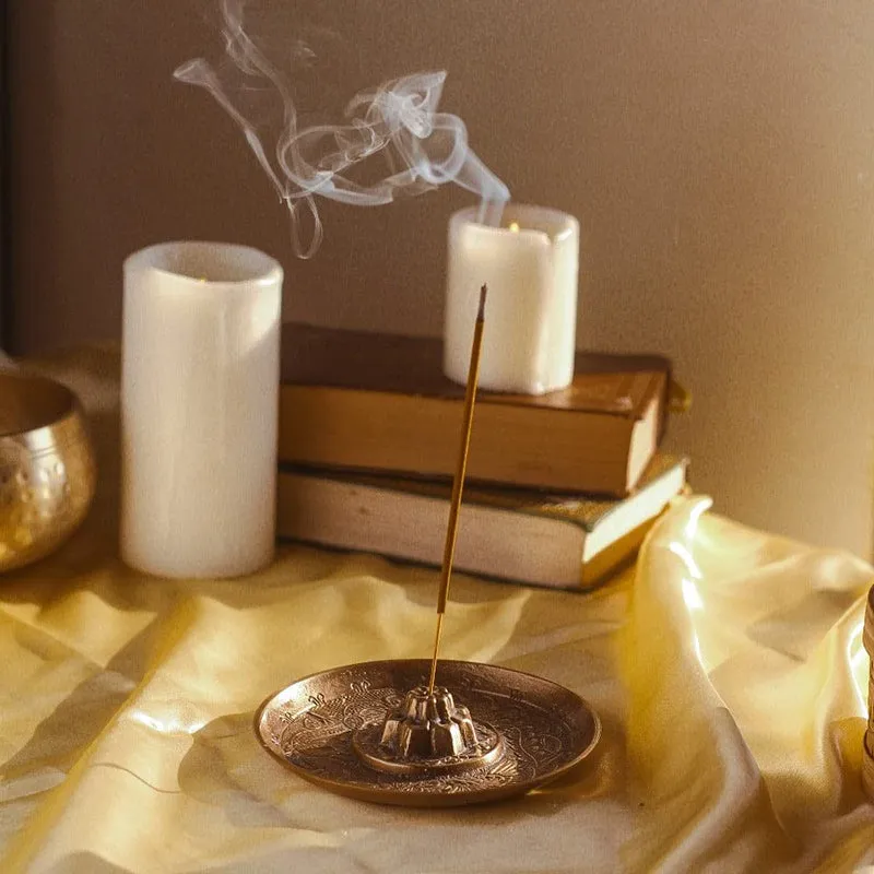 Bela Brass Incense Holder media 7