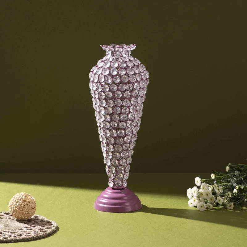 Irellis Luxe Vase (Purple) - Set Of Two media 3