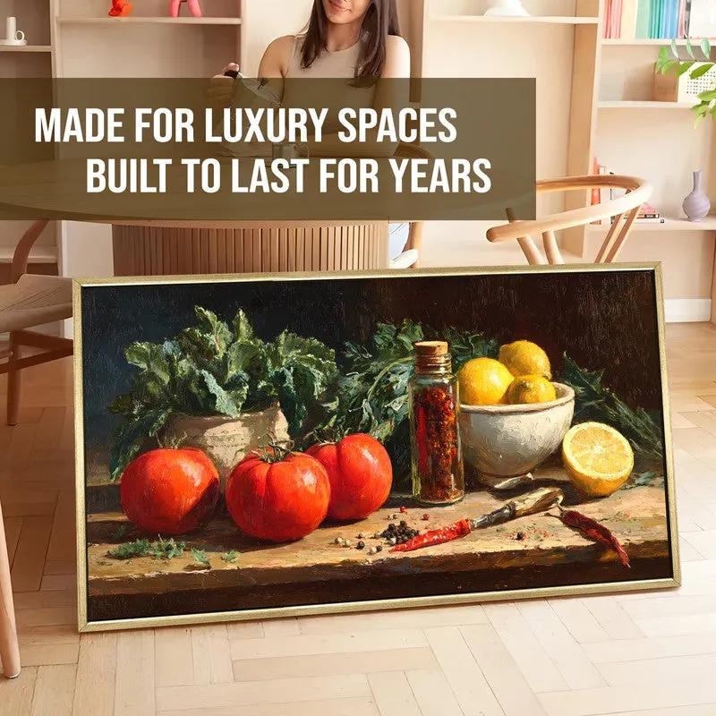 Sunripened Canvas Wall Painting With Frame media 5
