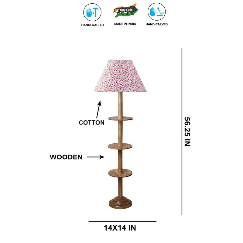EclipseNova Light Wooden Floor Lamp media 8