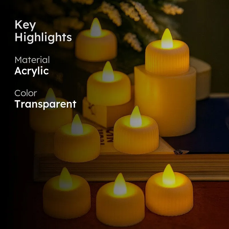 EternaLight Realistic LED Candle - Set Of Eight media 2