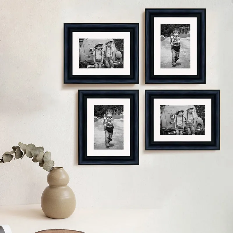 Timberline Charm Photo Frame (Black) - Set Of Four media 1