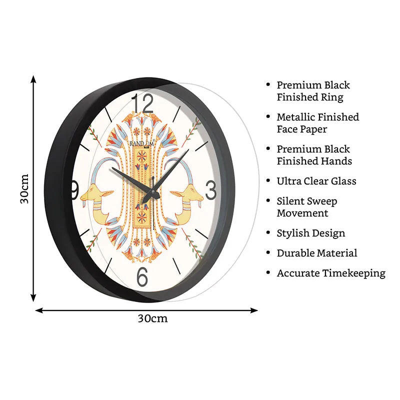 Prachya Analog Wall Clock media 8