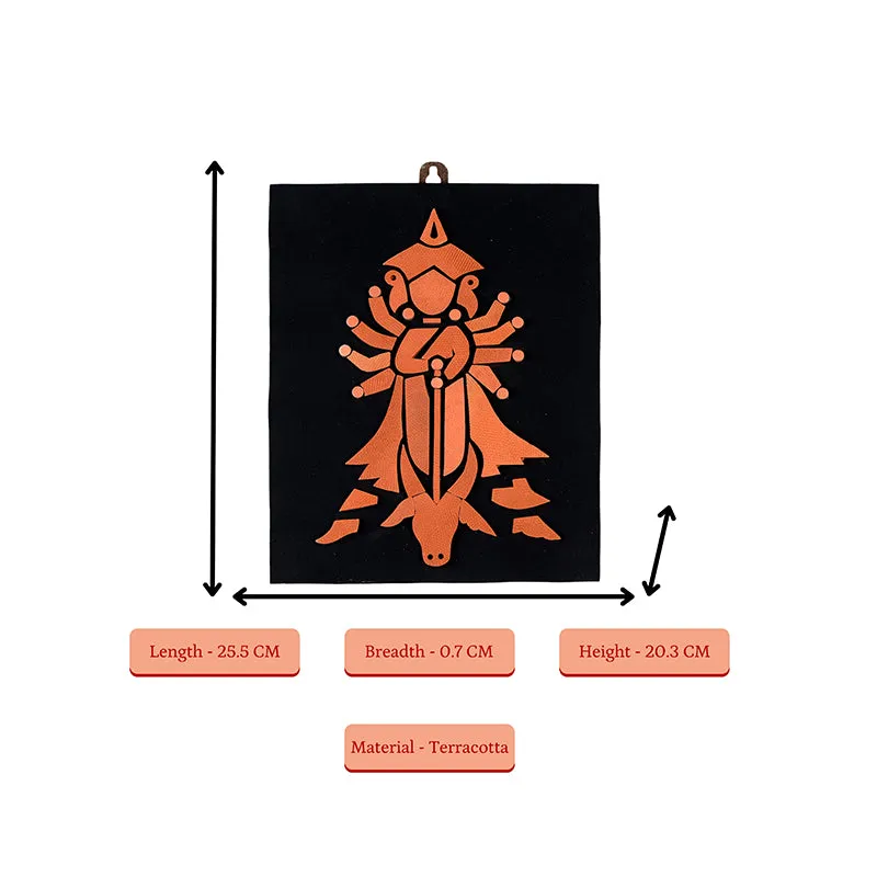 Shakthi Silhouette Terracotta Wall Art media 8