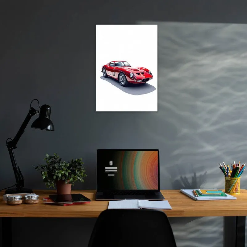 Scarlet Speedster Wall Poster media 3