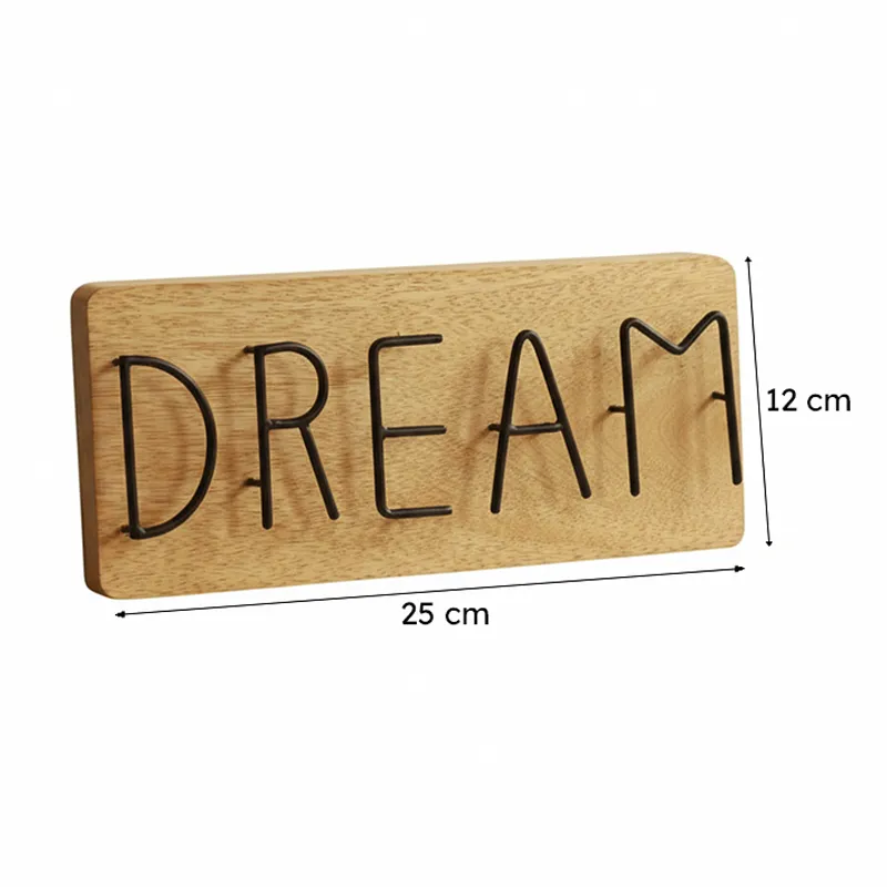Dream Big Wood Showpiece media 7