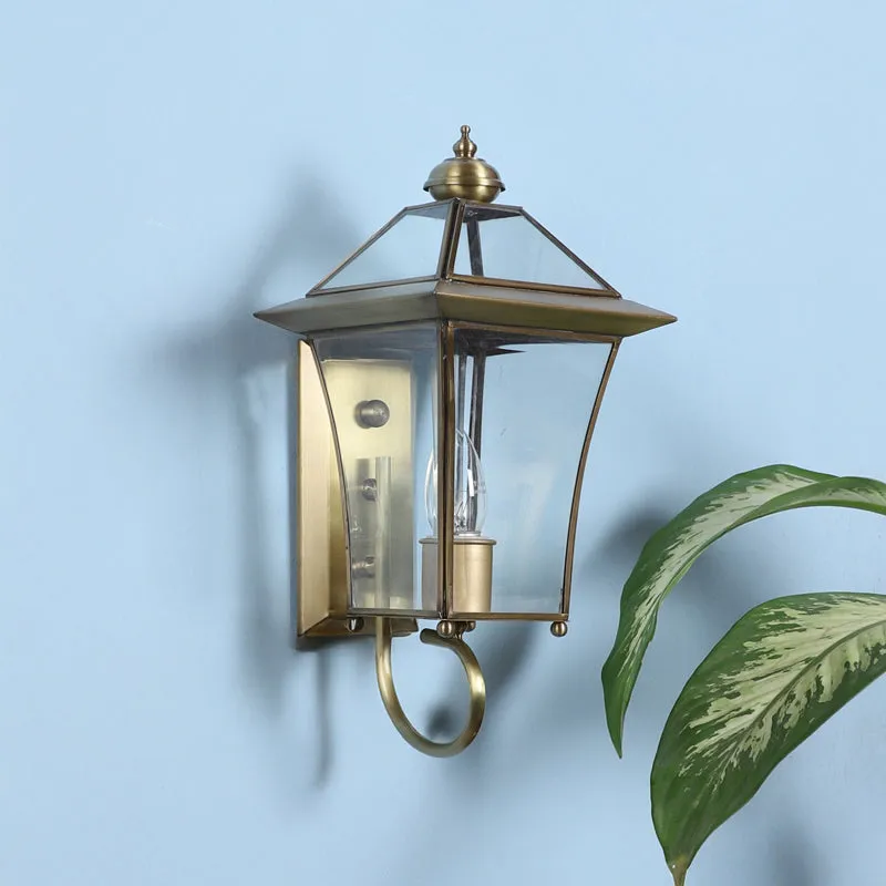Lanterna I Iron Wall Lamp - Gold media 3