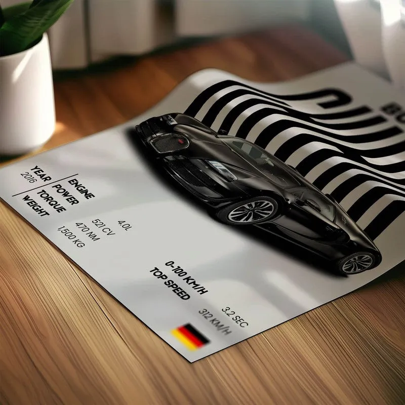 Velocity Noir Wall Poster media 4