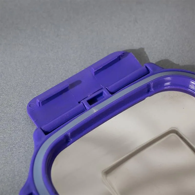 Fresh Savour Microwave Safe Lunch Box (Violet) - 300 mL media 7