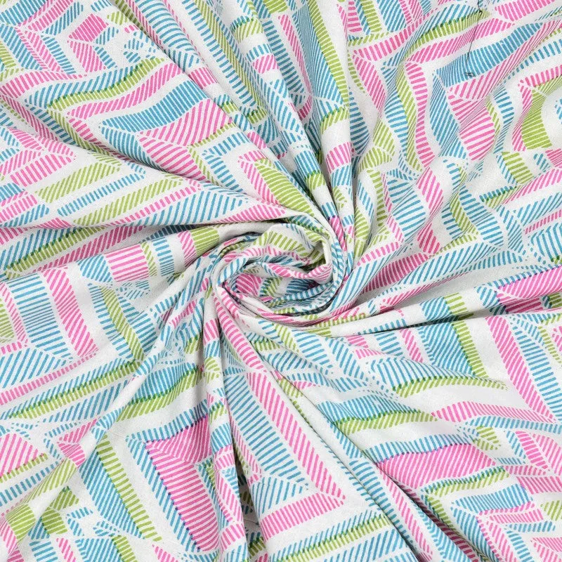 Softum Cotton Bedsheet (Pink) - 240 TC media 6