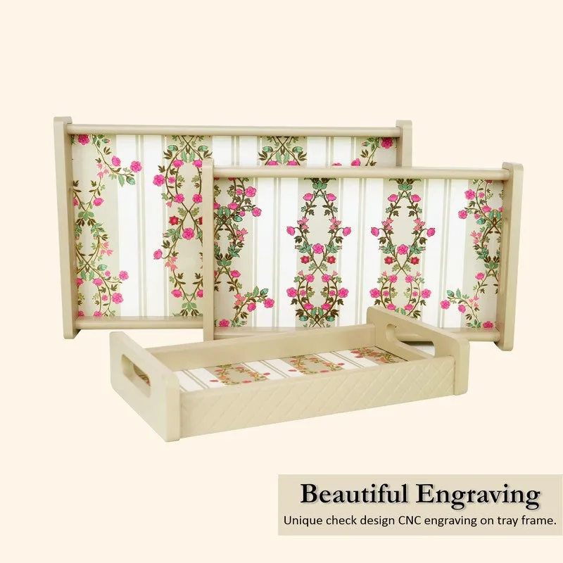 Zeyla Wooden Serving Tray - Set Of Three media 7