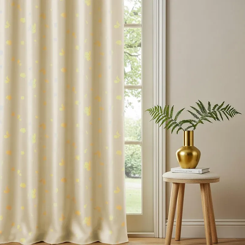 Dalmatian Cotton Curtain - Beige media 3