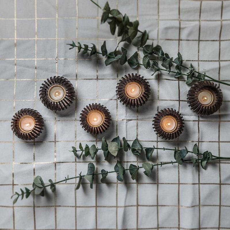 Halcyon Tealight Holder - Set Of Six media 3