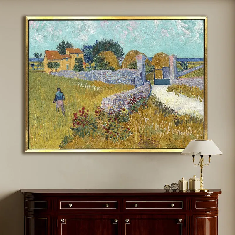 Summer Acre Canvas Wall Painting With Frame media 1