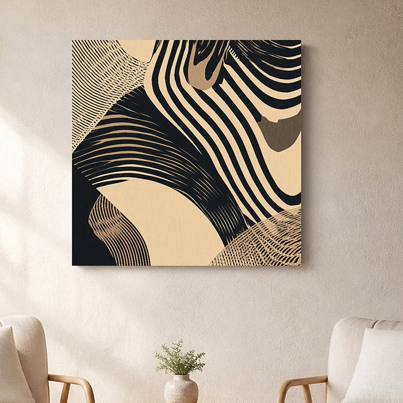 Line Symphony Canvas Wall Art media 6