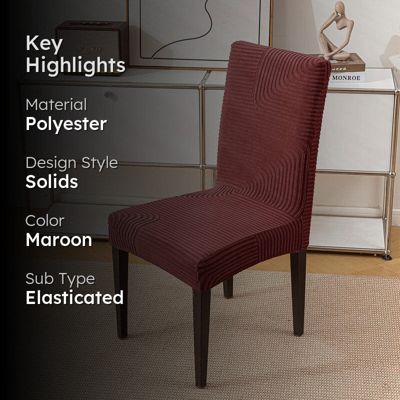 Sevilla Chair Cover - Maroon media 2