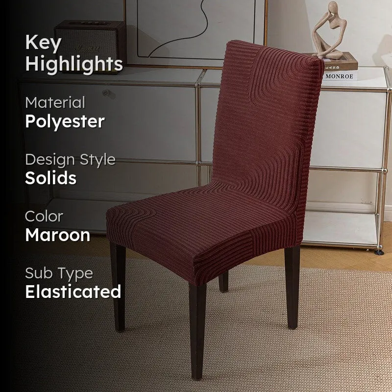 Sevilla Chair Cover - Maroon media 2