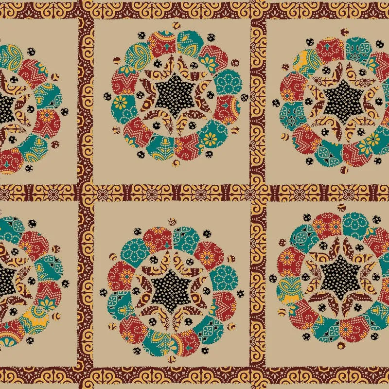 Rustic Bloom Cotton Bedsheet - 200 TC media 5