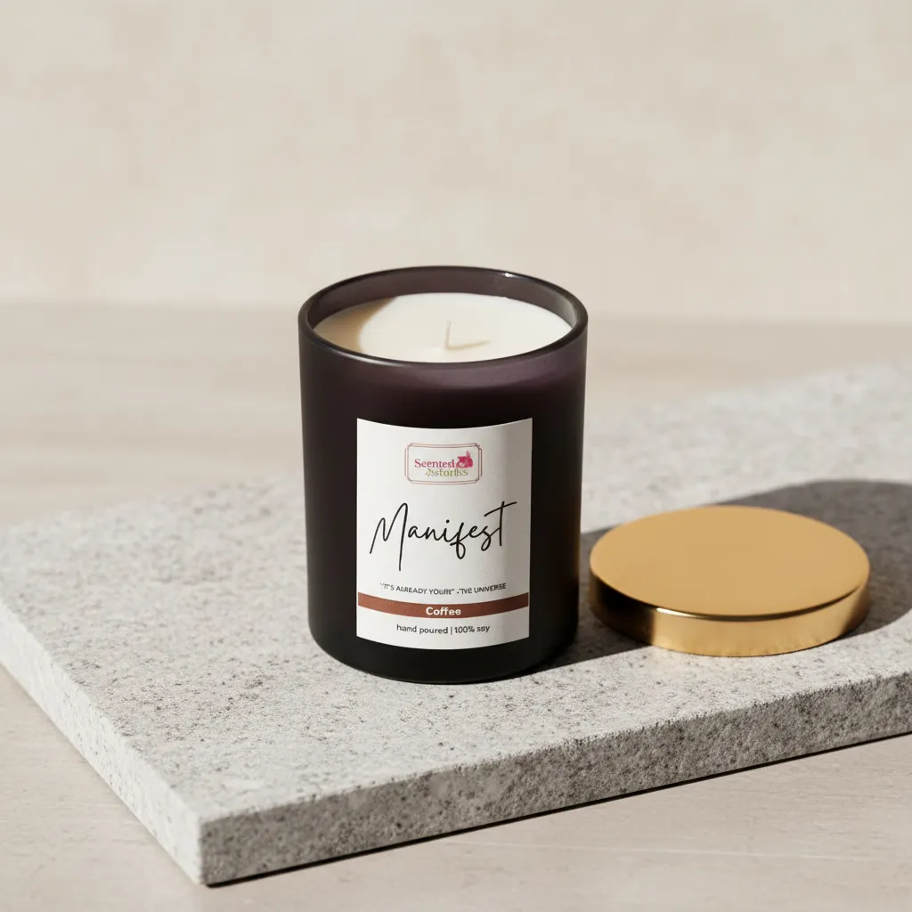 Manifest Scented Soy Wax Candle media 1