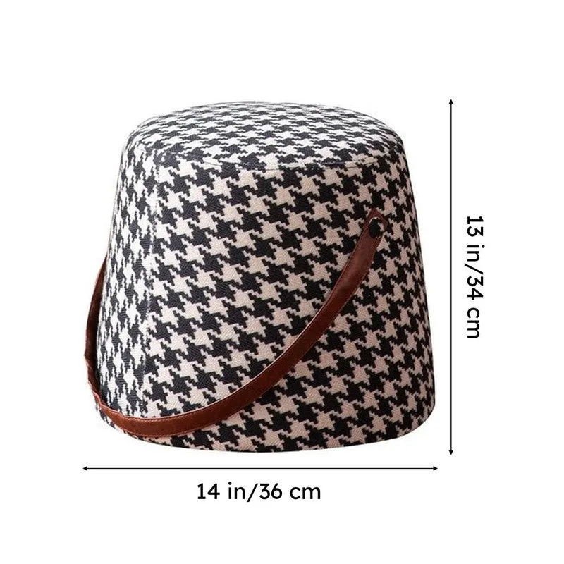 Quiet Comfort Pouffe - Black & White media 10