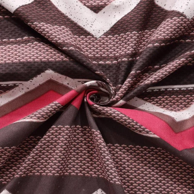 Zig Zag Zira Bedsheet - 150 GSM media 4